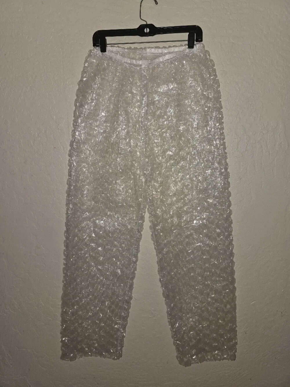 Air Bubble Wrap Hooded Suit by Thumbs Up Hooded Jacket / Elastic Waist Pant MED